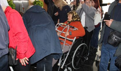 92 yaşında sandık başında