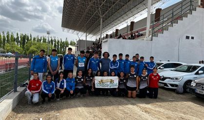 Odunpazarıspor Atletleri Türkiye finallerinde göz doldurdu