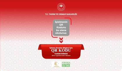 Gıda işletmelerinde zorunlu karekod uygulaması