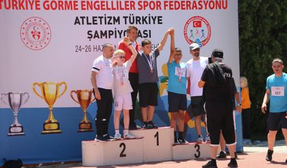 Engelleri aşan sporcular Eskişehir'de yarışıyor