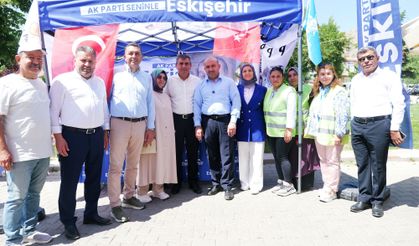 Gürhan Albayrak Sivrihisar’da: “Adım atmadık sokak bırakmadık”
