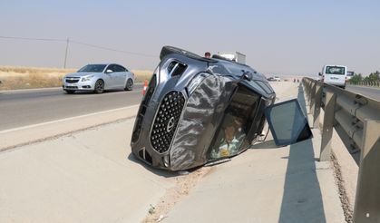 Devrilen otomobilde 1 kişi öldü, 3 kişi yaralandı