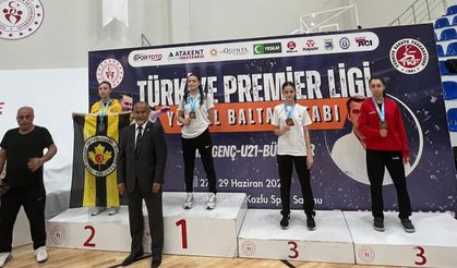 Eskişehirli sporcu Türkiye 3’üncüsü oldu