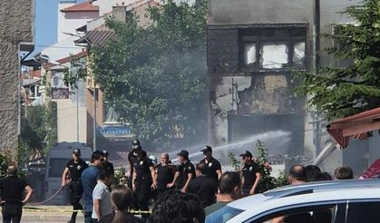 Tüp bayisinde patlama: Büyük hasar oluştu