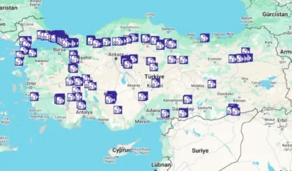 Tüm Türkiye'de radarların yerleri açıklandı