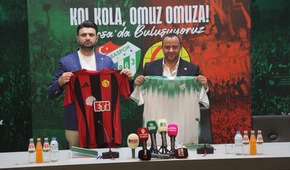 Bursaspor ile Eskişehirspor arasında anlamlı maç!