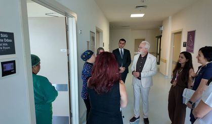 İl Sağlık Müdürü Bildirici, Eskişehir Şehir Hastanesi'ni ziyaret etti