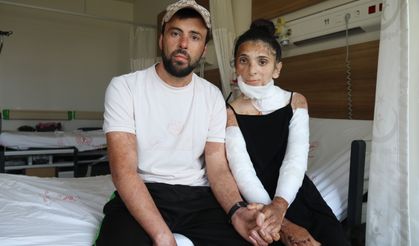 Doğalgaz patlamasında Azerbaycanlı çift, tedaviyi Eskişehir'de buldu