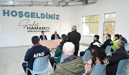 İnönü’de kış mevsimi öncesi tedbirler görüşüldü