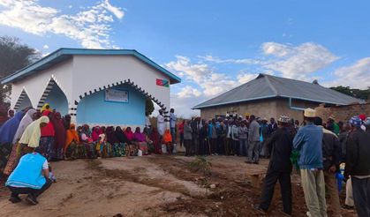 Tanzanya'da TDV Eskişehir Şubesi adına iki su kuyusu hizmete açıldı