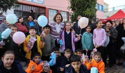 Başkan Ünlüce, çocukların coşkusuna ortak oldu