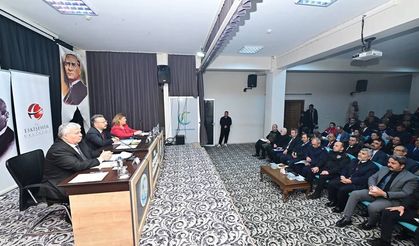 Vali Aksoy, muhtarlar ile bir araya geldi