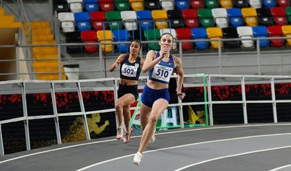 Eskişehir'li atletten Türkiye rekoru