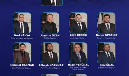 AK Parti Tepebaşı'nda ilçe yönetme kurulu belli oldu