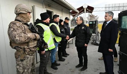 İl Emniyet Müdürü Yılmaz yılbaşı tedbirlerini denetledi