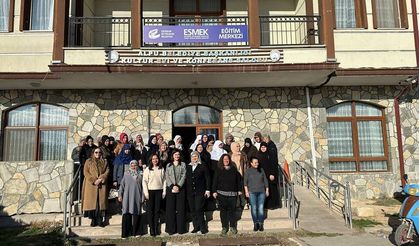 Büyükşehir Belediyesi kadına yönelik şiddete karşı sahadaydı