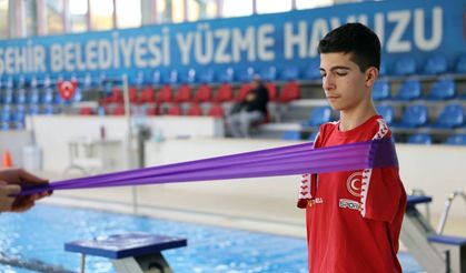 Baran Doruk Şimşek olimpiyat yolunda tam gaz