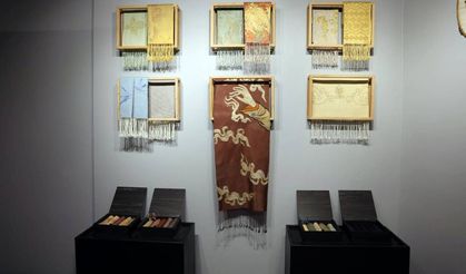 Efsanelerle İpek sergisi sanatseverlerle buluştu