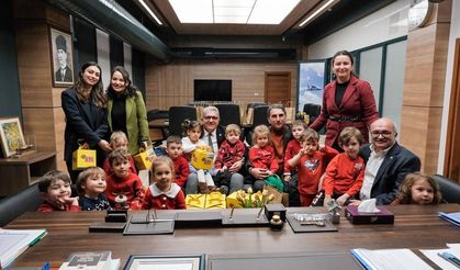 Miniklerden Eskişehir OSB’ye yeni yıl ziyareti