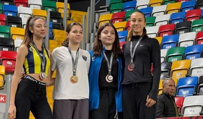 Eskişehirli sporcu Türkiye 3'üncüsü oldu