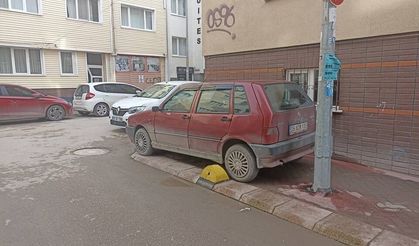 Hem yayaları hem de engellileri hiçe saydı