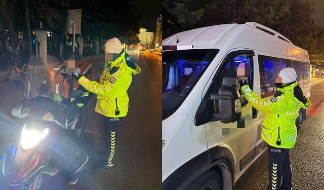 Son 1 hafta içerisinde 22 bin 810 araç ve sürücü denetlendi