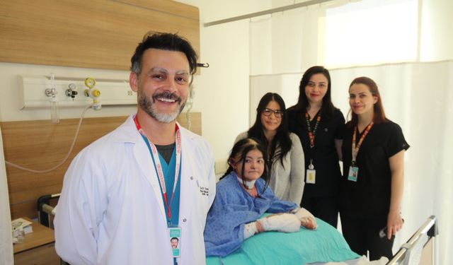 Amerika'dan çıktı tedaviyi Eskişehir'de buldu