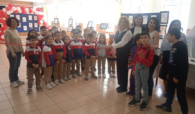 Otizm Farkındalığı sergisi