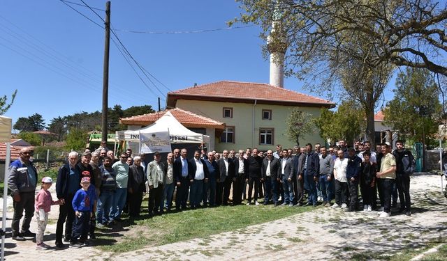İnönü'de yağmur duası yapıldı