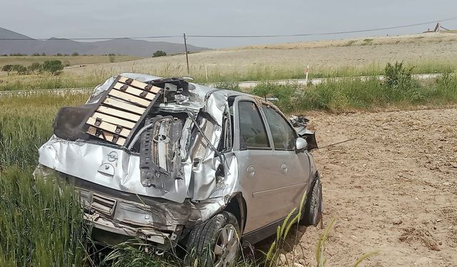 Eskişehir Günyüzü’nde kaza: Öğretmen hastaneye kaldırıldı!