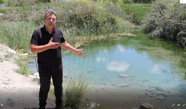Eskişehir'de doğal akvaryum
