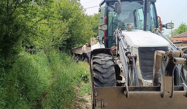Köpeğe çarpmamak için manevra yaptı kanala uçtu