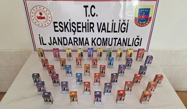 Eskişehir’de kaçak elektronik sigara operasyonu