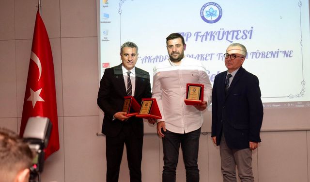 ESO'ya plaket verildi