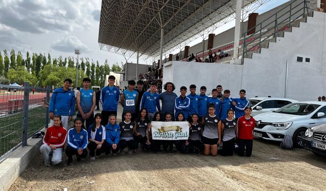 Odunpazarıspor Atletleri Türkiye finallerinde göz doldurdu