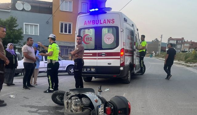 Tavşanlı'da trafik kazası: 1 yaralı
