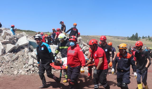Eskişehir’de çoklu afetlere hazırlık test edildi