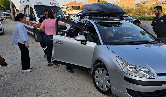 Çevre Yolu'nda panik anları: Fenalaşan kadın sürücü aracı güçlükle durdurabildi