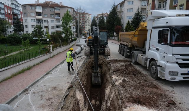 Vişnelik Mahallesi’ne yeni yağmur suyu hattı