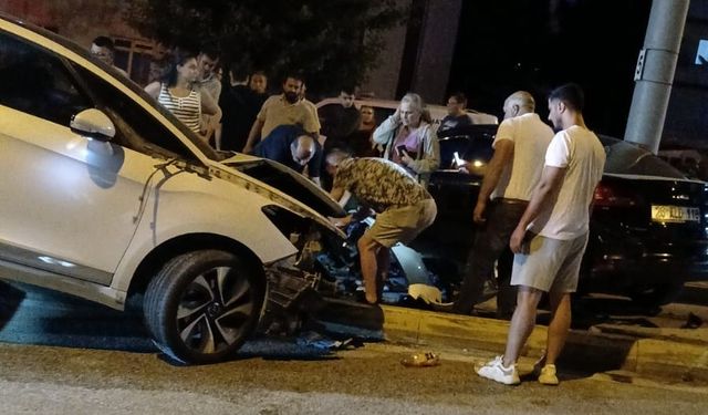 Kaza yapan araç sürücüsü 4.44 promil alkollü çıktı!