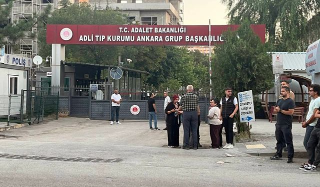 Orman şehitlerinin naaşları Ankara'ya götürüldü