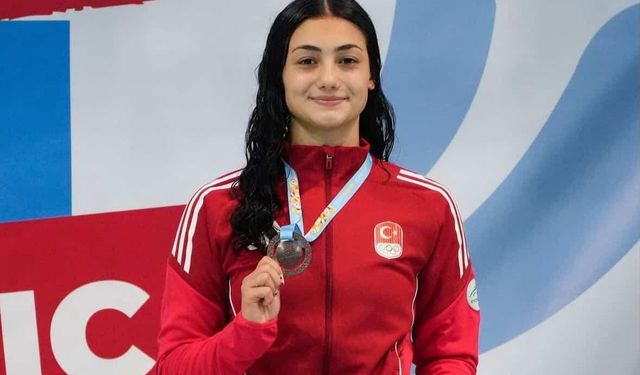 Seher Kaya, EYOF'ta Avrupa 3'üncüsü oldu