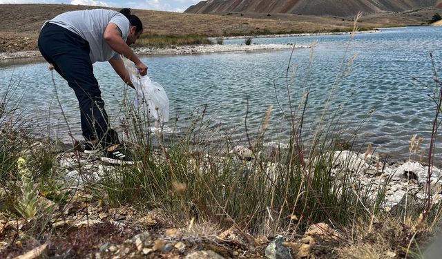 Eskişehir göletlerine 765 bin adet pullu yavru sazan balığı bırakıldı