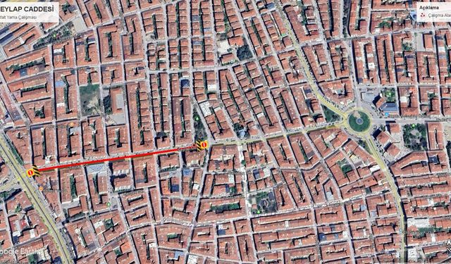 Büyükşehir uyardı: Seylap Caddesi'nde 2 gece çalışma olacak