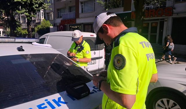 Eskişehir'de 382 araç trafikten men edildi
