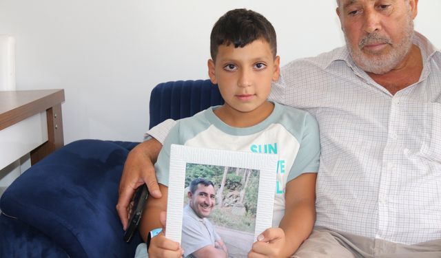 Şehit Eyüp Dereli'nin oğlu da babası gibi ormanda çalışmak istiyor