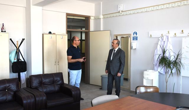 Müdür Aydın, hazırlık çalışmalarını inceledi