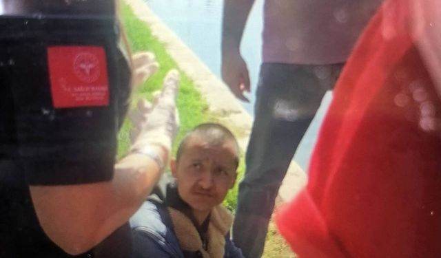 Porsuk'ta serinlemek istedi, zabıta çıkardı