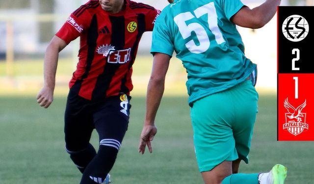 Eskişehirspor galibiyetle ayrıldı