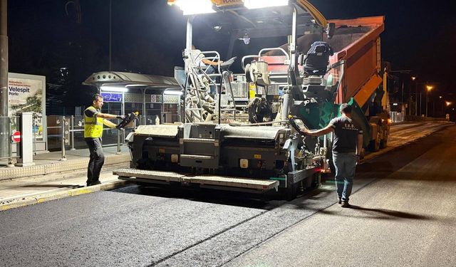 Salih Bozok Caddesi’nde çalışmalar tamamlandı